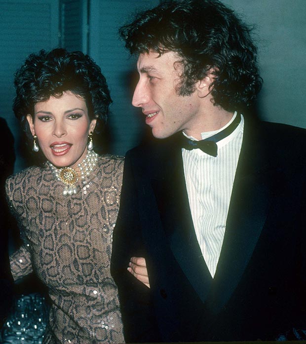 Raquel Welch ve Andre Weinstein 1982'de fotoğraflandı