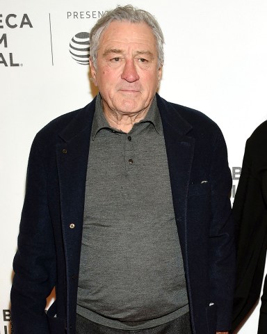 Robert De Niro, Grace Hightower. Tribeca Film Festival co-founder Robert De Niro and wife Grace Hightower attend the Tribeca TV screening of "Rest in Power: The Trayvon Martin Story" at BMCC Tribeca PAC, during the 2018 Tribeca Film Festival, in New York
2018 Tribeca Film Festival - "Rest in Power: The Trayvon Martin Story" Screening, New York, USA - 20 Apr 2018