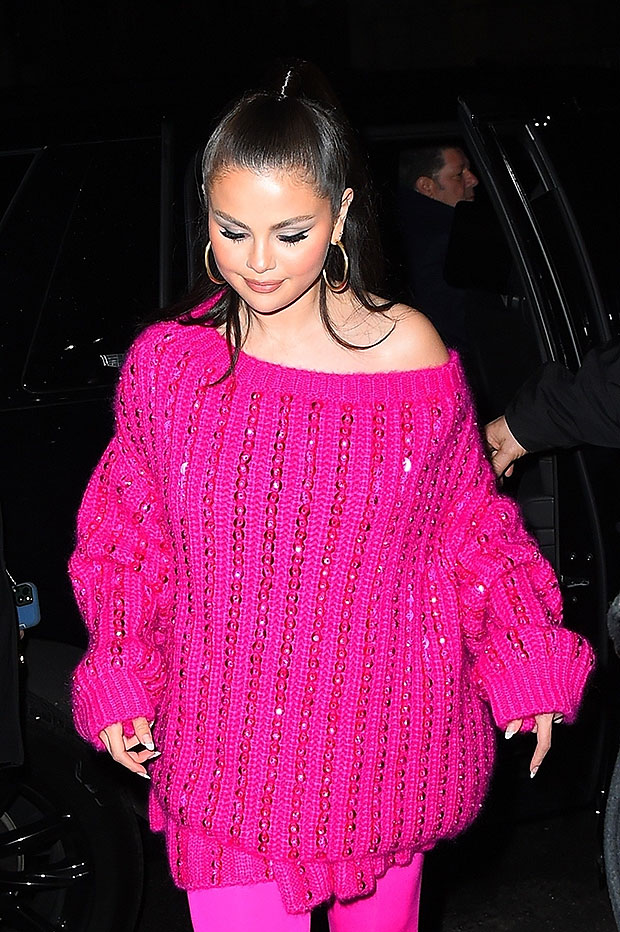 Selena Gomez Wears Pink While Attending 'SNL' After Party – Hollywood Life