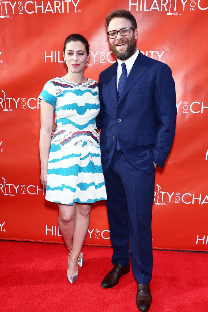 Seth Rogen and Lauren Miller At ‘Hilarity For Charity’ Show