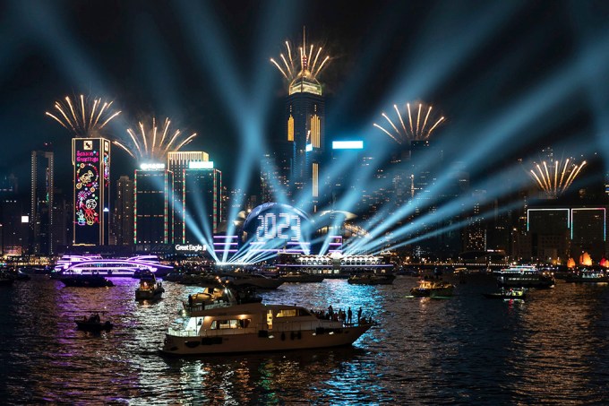 Hong Kong New Year’s Eve, Beijing, China – 31 Dec 2022