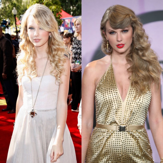 Taylor Swift: Then And Now