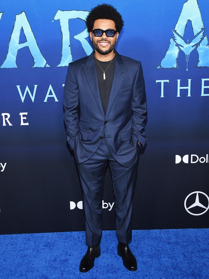 The Weeknd at L.A. Premiere