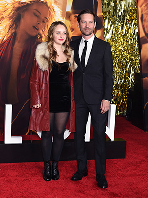 Tobey Maguire steps out on 'Babylon' red carpet with daughter Ruby