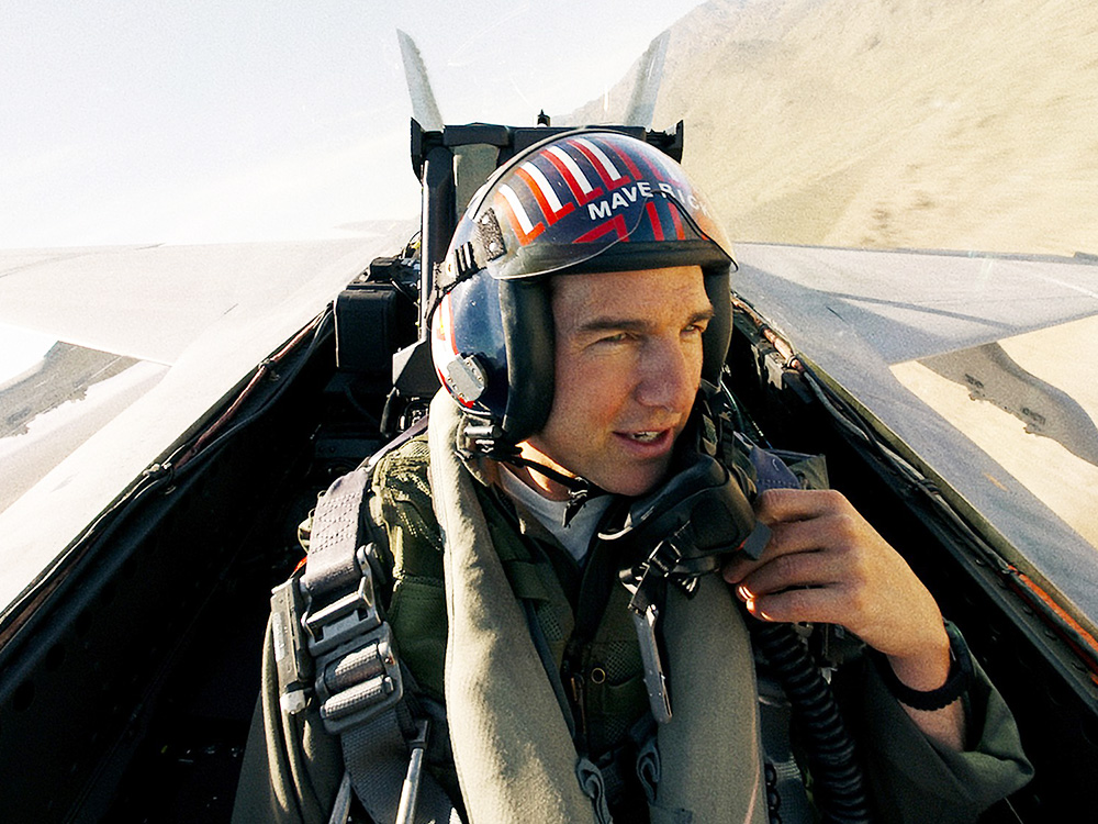 TOP GUN: MAVERICK, (aka TOP GUN 2), Tom Cruise, 2022. © Paramount Pictures / Courtesy Everett Collection