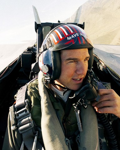 TOP GUN: MAVERICK, (aka TOP GUN 2), Tom Cruise, 2022. © Paramount Pictures / Courtesy Everett Collection