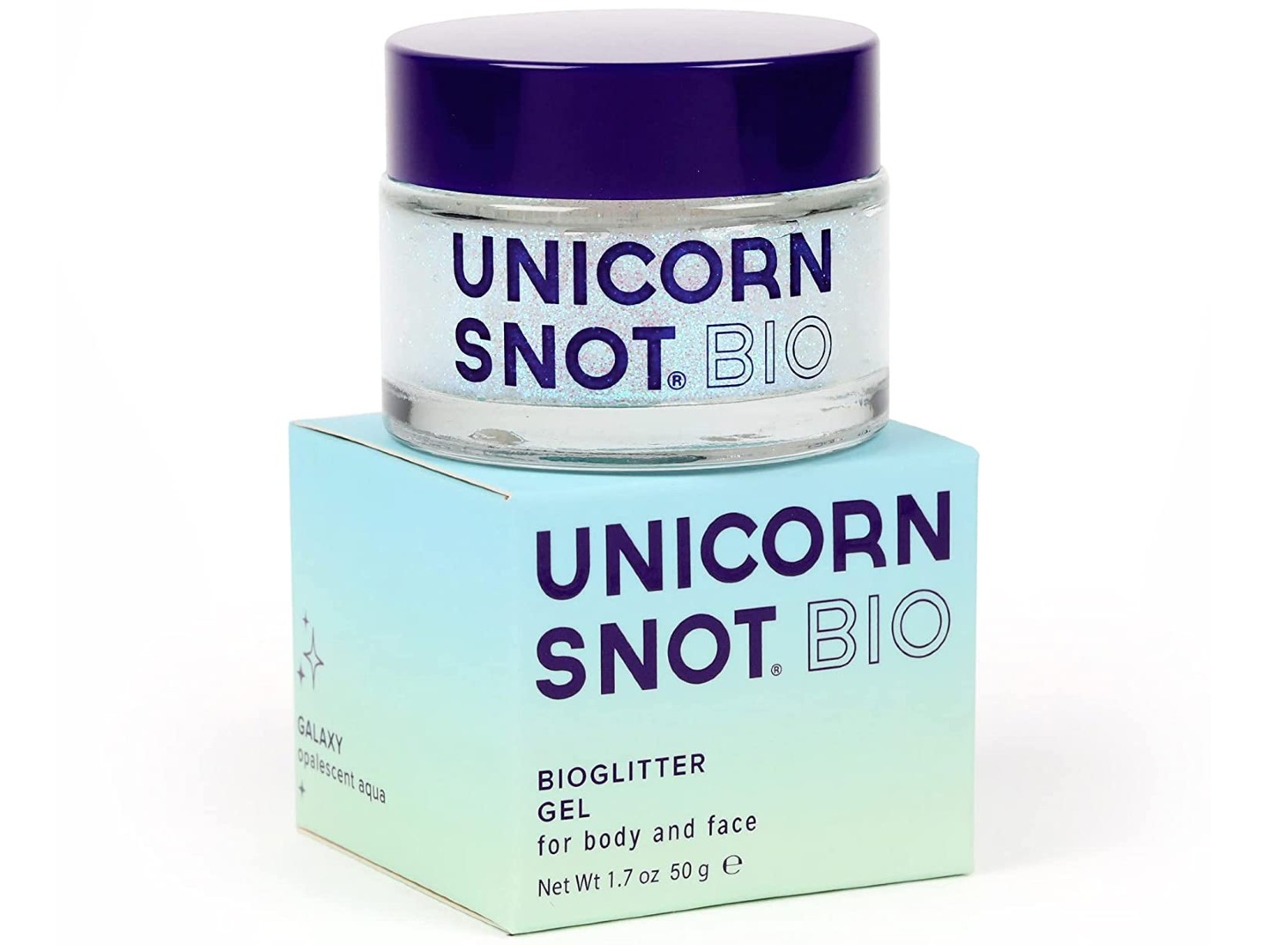 Biodegradable Holographic Glitter Gel Unicorn Snot