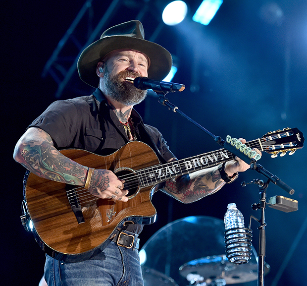 Zac BrownCMA Fest, Нэшвилл, Теннесси, США - 9 июня 2022 г.