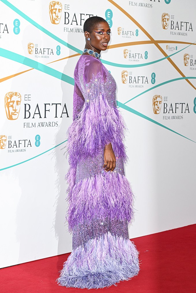 Jodie Turner-Smith At The BAFTAs