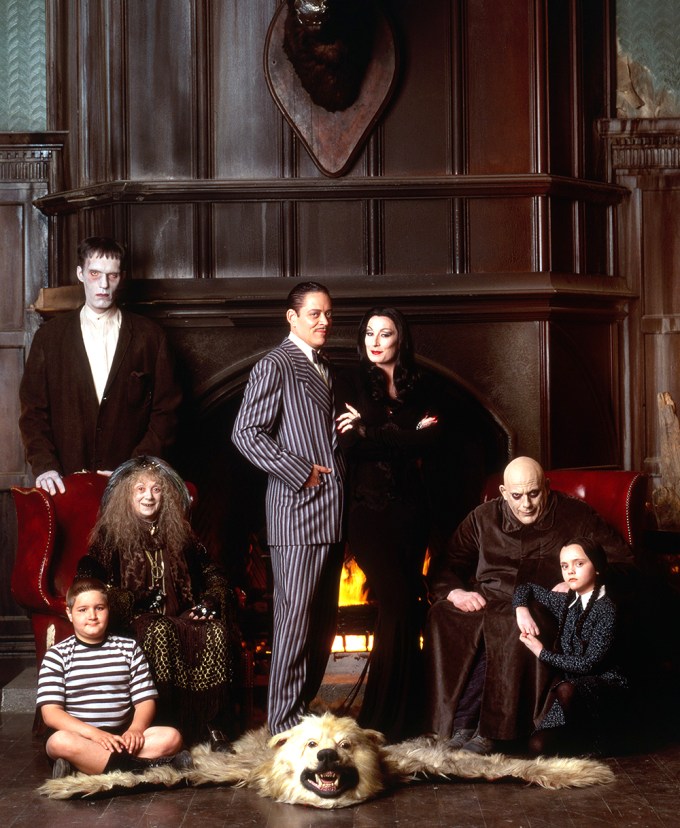The Addams Family cast from 1991