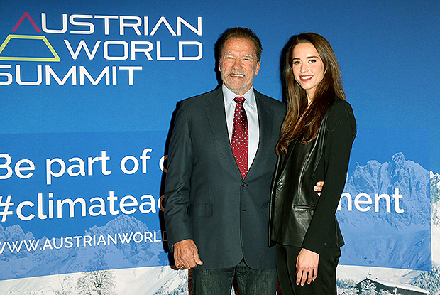 Arnold Schwarzenegger Takes Daughter Christina To Austrian Gala Photo