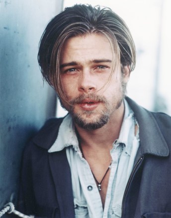 Editorial use only.  No use of the book cover.  Mandatory Credit: Photo by Frank Bob Ii/Von Zerneck Sertner/Kobal/Shutterstock (5865208b) Brad Pitt Too Young To Die - 1990 Director: Robert Markowitz Frank & Bob Films Ii/Von Zerneck Sertner Films USA Film Portrait Drama