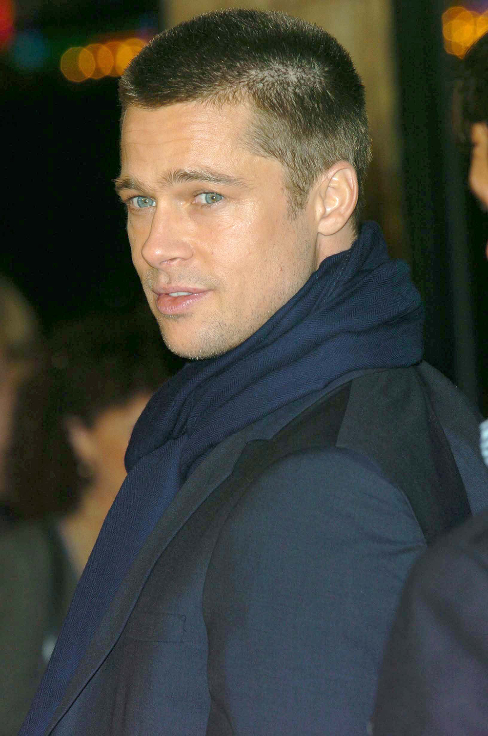 Brad Pitt Hair Evolution SS 8