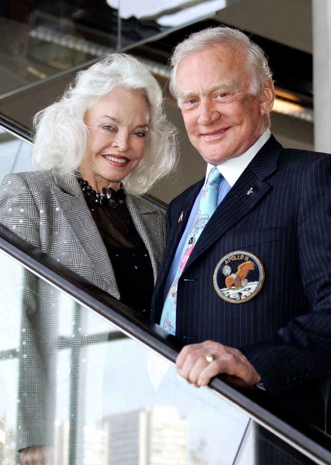 Buzz Aldrin & Ex-Wife Lois At ‘Fly Me To The Moon’ Screening