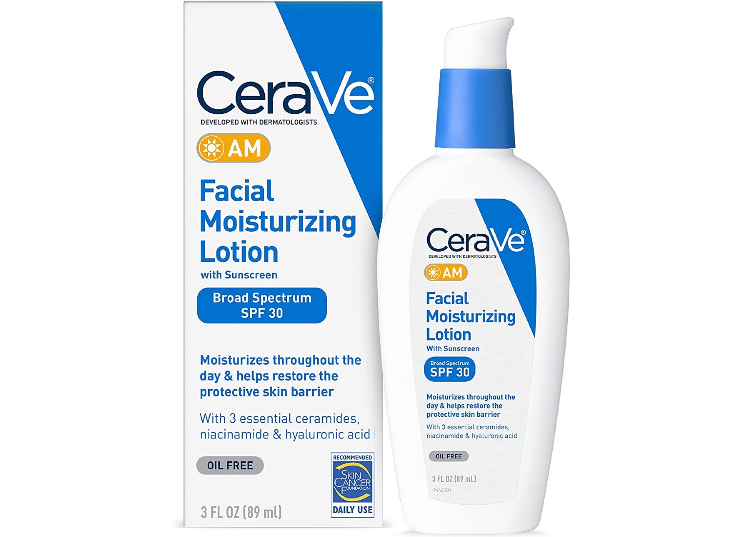 CeraVe Facial Moisturizing Lotion + SPF