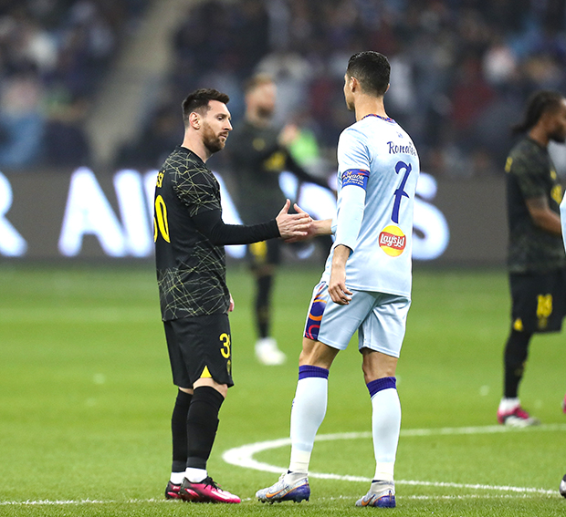 Cristiano Ronaldo and Lionel