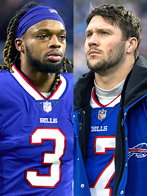 Josh Allen fight back tears while recalling Damar Hamlin's incident: It's  something we'll never forget