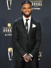 Buffalo Bills Damar Hamlin arrives for the NFL Honors award show ahead of the Super Bowl 57 football game, in Phoenix
Super Bowl Honors Football, Phoenix, United States - 09 Feb 2023