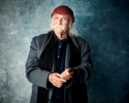 David Crosby shoots portraits to promote the film "David Crosby: Remember My Name" at Salesforce Music Lodge during the Sundance Film Festival, in Park City, Utah Sundance Film Festival 2019 - "David Crosby: Remember My Name" Portrait Session, Park City, USA - Jan 26, 2019