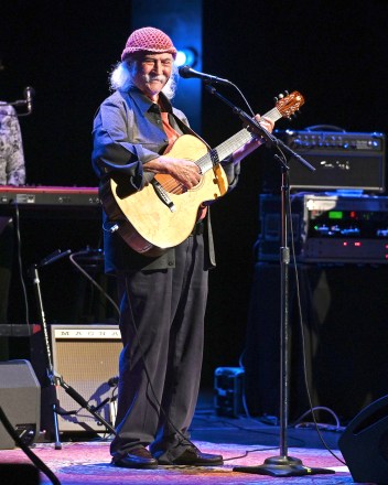 David Crosby
David Crosby successful  performance  astatine  The Parker Playhouse, Florida, USA - 21 May 2019