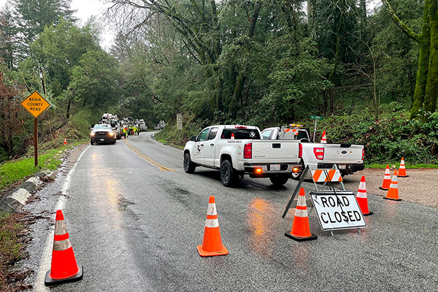 CA mudslides