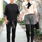 Portia de Rossi and Ellen DeGeneres out and about, Los Angeles, USA - 16 Dec 2017