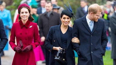 Kate Middleton, Meghan Markle, and Prince Harry