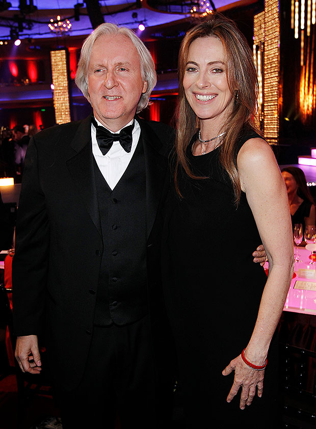 Kathryn Bigelow and James Cameron