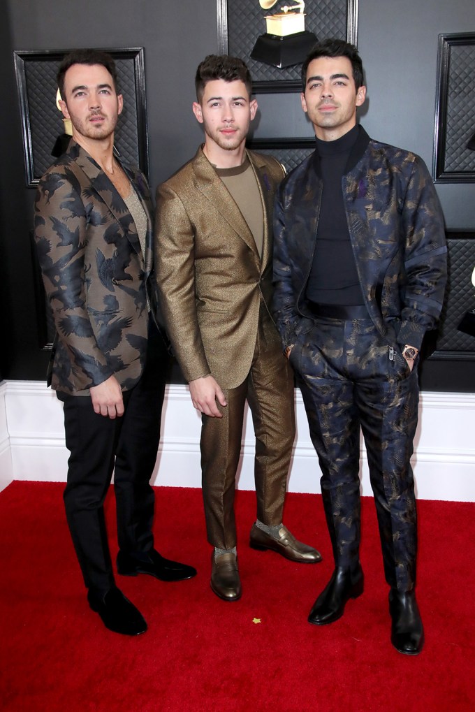 Jonas Brothers At The 2020 Grammys