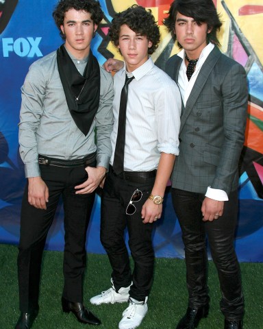 Jonas Brothers - Kevin Jonas, Nick Jonas, Joe JonasThe Teen Choice Awards, Los Angeles, America - 26 Aug 2007
