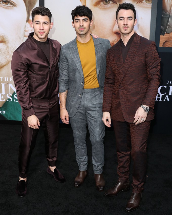 The Jonas Brothers At The Premiere of Their Doc