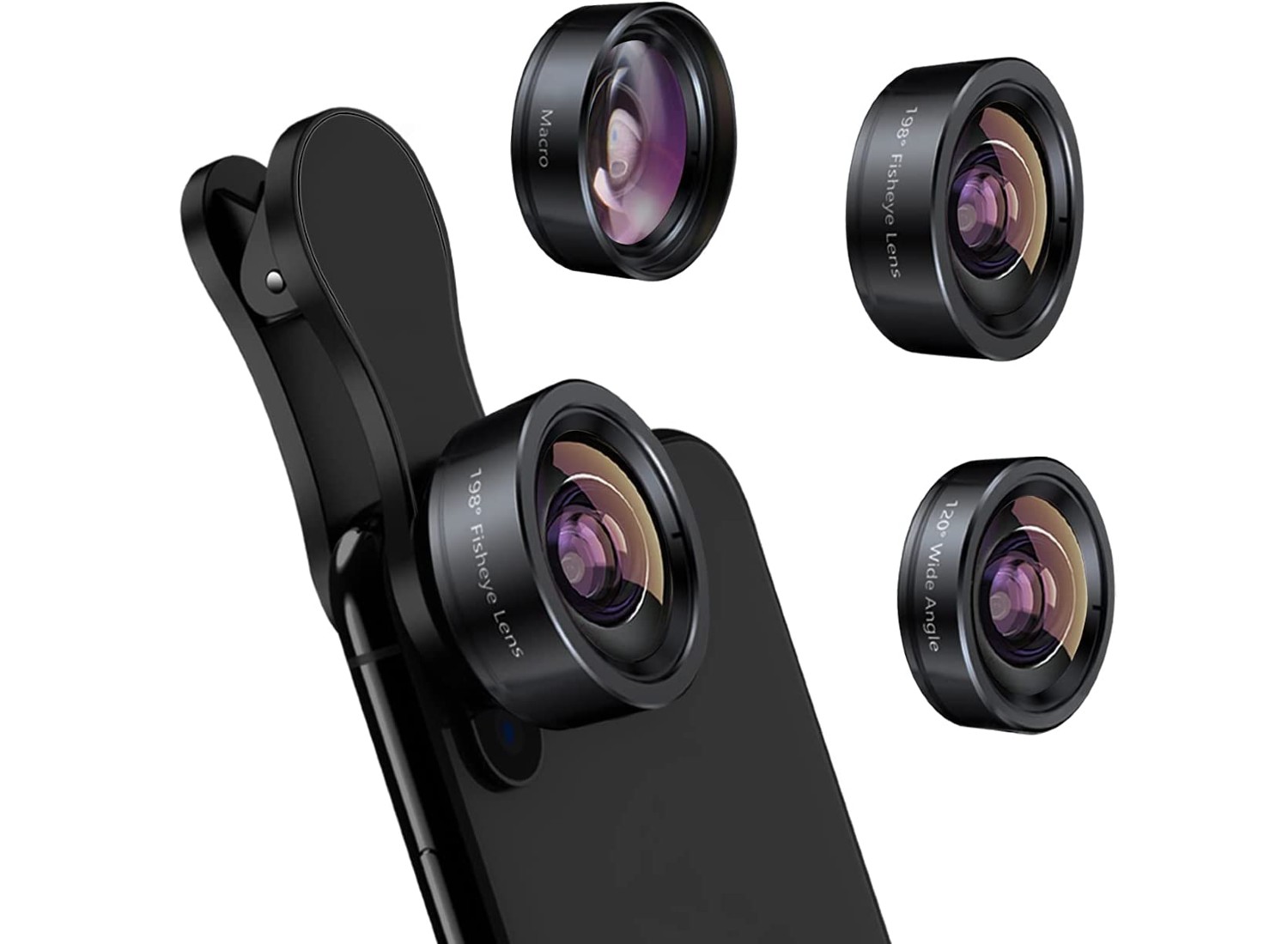 KeyWing 3-in-1 Phone Camera Lens Kit