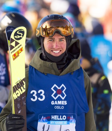 Editorial Use Only Mandatory Credit: Photo by Shutterstock (5600153d) Kyle Smaine after his 2nd run of the Ski Superpipe Mens Elimination Mens Ski Superpipe Elimination Winter X Games Oslo, Norway Picture: Sandra A. Mailer 28/02/16 Winter X Games, Oslo, Norway - 28 Feb 2016