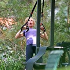 *EXCLUSIVE* Nicole Kidman works up a sweat as she does an intense workout session in Sydney