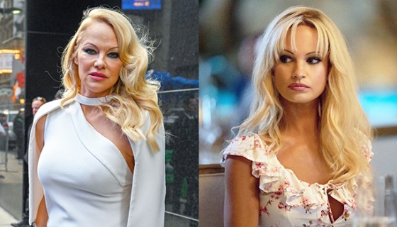 Pamela Anderon Lily James