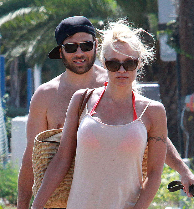 Pamela Anderon Rick Salomon