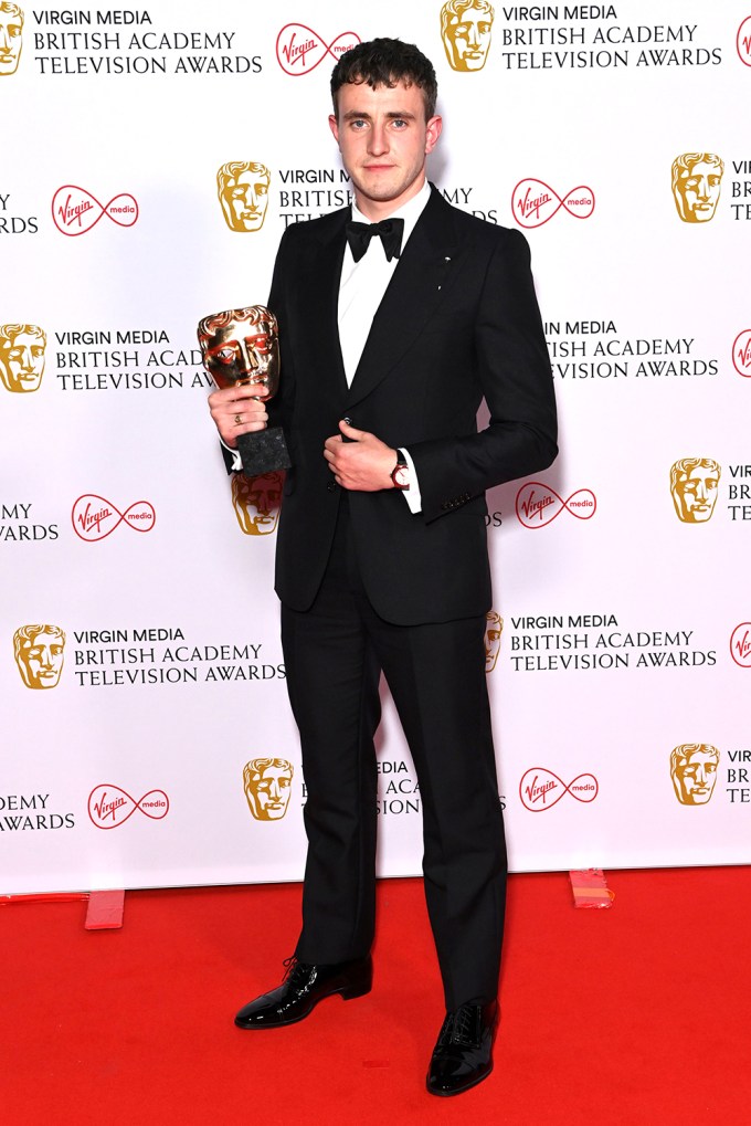 Paul Mescal At The Virgin Media British Academy Television Awards
