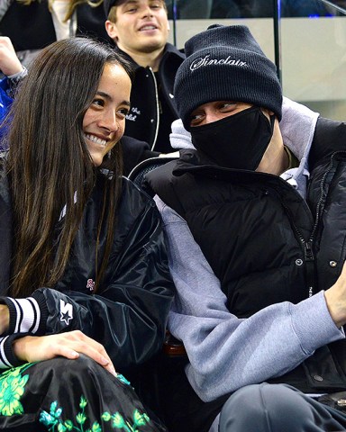 Chase Sui Wonders, Pete Davidson on a date watching the home team NY Rangers defeat the visiting Seattle Kraken 6-3 at Madison Square Garden. Seattle Kraken v New York Rangers, NHL hockey game, Madison Square Garden, New York, USA - 10 Feb 2023