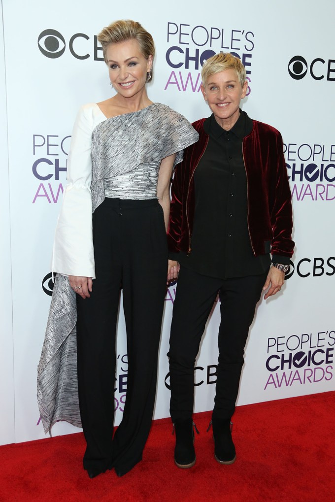 Portia de Rossi & Ellen DeGeneres in 2017