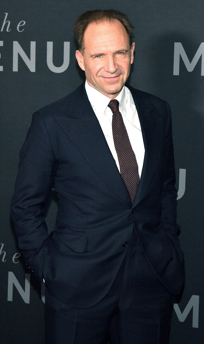 Ralph Fiennes at the Premiere of ‘The Menu’