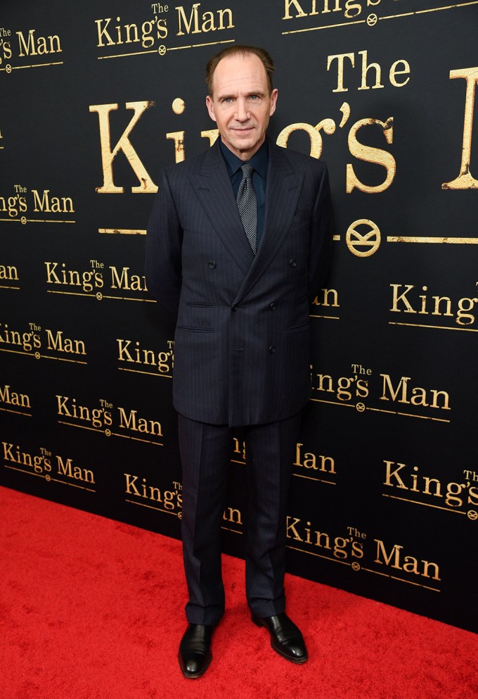 Ralph Fiennes at the Premiere of ‘The King’s Man’