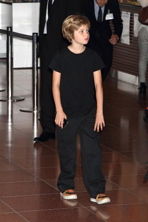 Shiloh Jolie-PittAngelina Jolie and family at Haneda International airport, Tokyo, Japan - 21 Jun 2014Angelina Jolie and family arrives in Japan to attend the Japanese premiere of the movie 'Maleficent', which will be released on July 5th