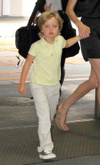 Shiloh Jolie-Pitt
Angelina Jolie at Narita International Airport, Tokyo, Japan - 26 Jul 2010
Angelina Jolie in Japan to promote film 'Salt'