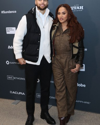 Stephen Curry and Ayesha Curry
'Stephen Curry: Underrated' premiere, Sundance Film Festival, Park City, Utah, USA - 23 Jan 2023