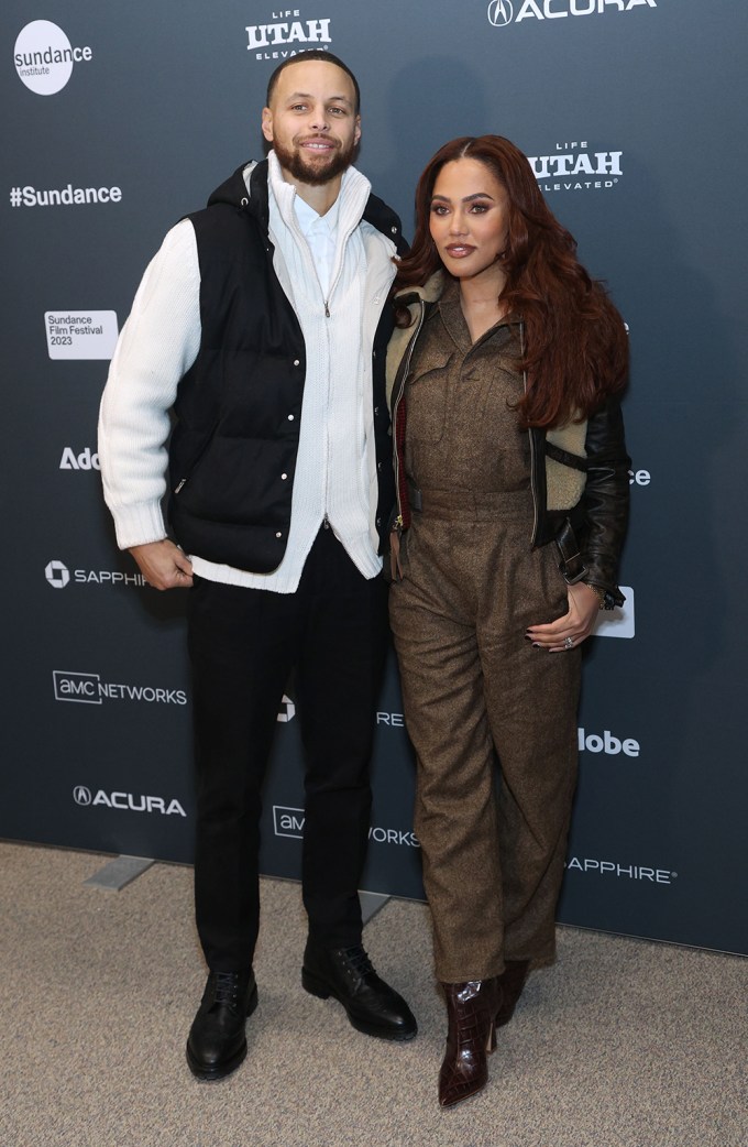 Steph & Ayesha Curry At The Premiere of ‘Stephen Curry: Underrated’