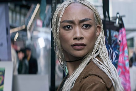 You. Tati Gabrielle as Marienne in Episode 401 of You Cr. Courtesy of Netflix © 2022.