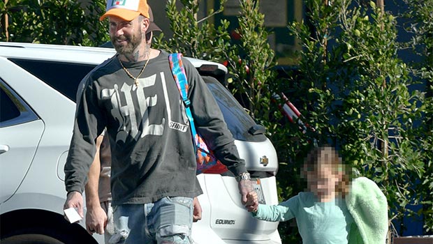 Adam Levine Is A Doting Dad With Daughter Gio Grace, 4, As He Runs Errands In LA: Photos