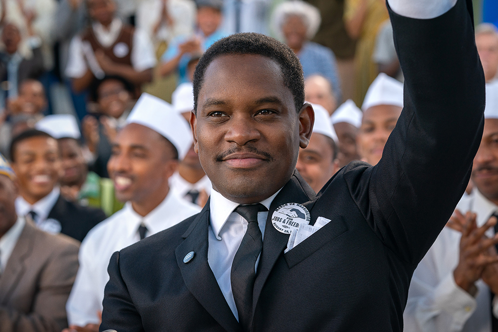 Rustin (2023) Aml Ameen as Martin Luther King Jr. CR: David Lee/NETFLIX