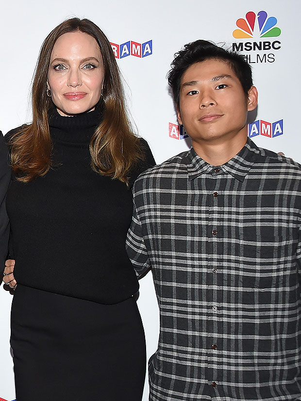 Angelina Jolie and Pax Jolie-Pitt