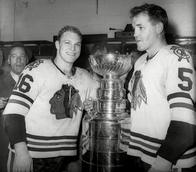 Bobby Hull With The Stanley Cup